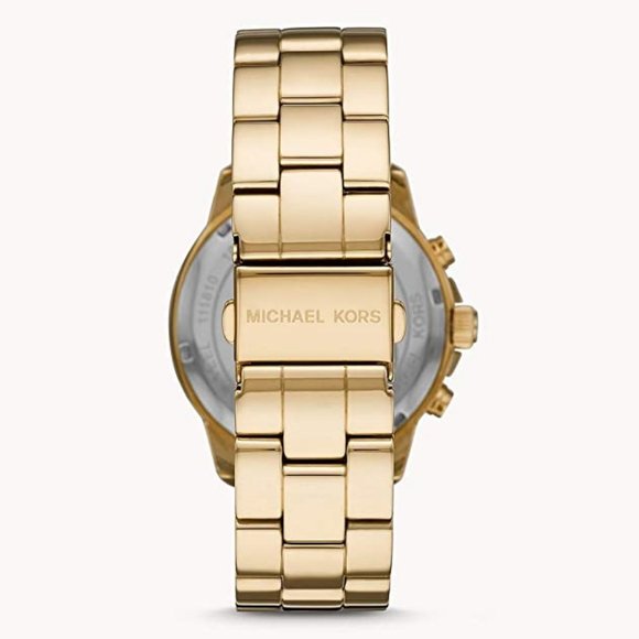 Michael Kors Oversized Bradshaw Pavé Gold Tone